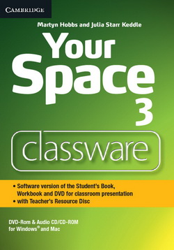 Диск Your Space Level 3 Classware DVD-ROM with Teacher's Resource Disc Диск Your Space Level 3 Classware DVD-ROM with Teacher's Resource Disc