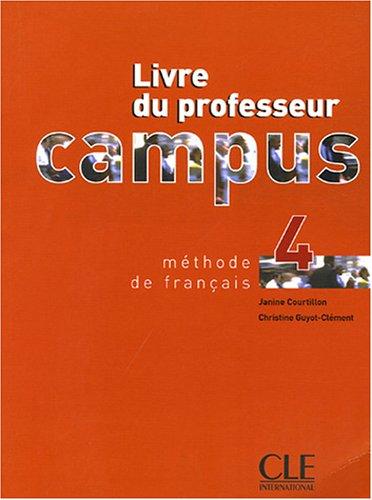 Книга для вчителя Campus 4 Guide pédagogique