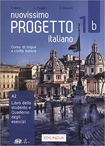 Підручник Progetto Italiano Nuovissimo 1B (A2) Libro&Quaderno + CD Audio + DVD