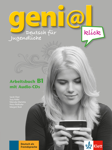 Робочий зошит geni@l klick B1 Arbeitsbuch mit 2 Audio-CDs