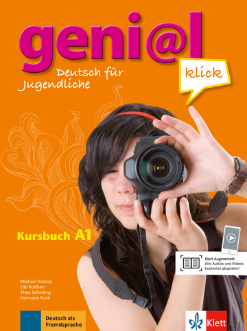 Підручник з німецької мови geni@l klick A1 Kursbuch mit 2 Audio-CDs