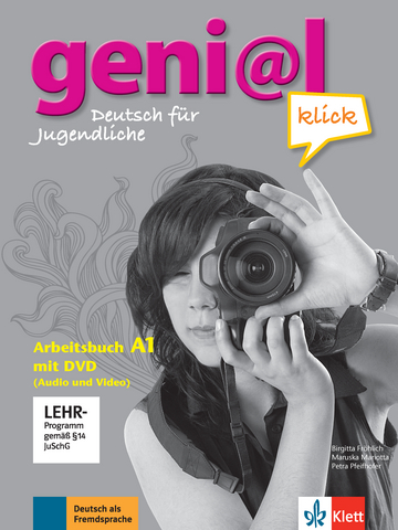 Робочий зошит geni@l klick A1 Arbeitsbuch mit DVD-ROM (Audio und Video)